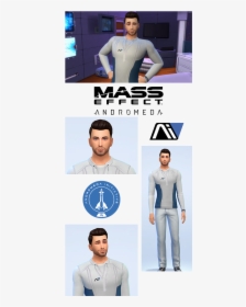 Image - Mass Effect Andromeda Sims 4, HD Png Download, Transparent PNG