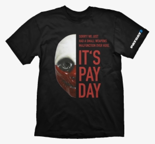 Payday 2 T-shirt Wolf Mask - Kizz T Shirt, HD Png Download, Transparent PNG