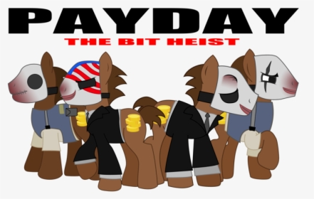The Heist Payday 2 Applejack Cartoon Mammal Vertebrate - My Little Pony Payday 2, HD Png Download, Transparent PNG