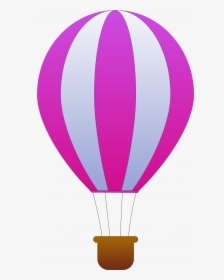 Free Download Of Air Balloon Icon Clipart - Cartoon Hot Air Balloon Clipart, HD Png Download, Transparent PNG