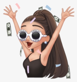 Celebrate Clout Cloutgoggles Arimoji Emoji Custom Myari - Transparent Ariana Grande Emoji, HD Png Download, Transparent PNG