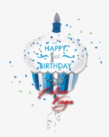 Transparent First Birthday Png - Happy 1st Birthday Balloon, Png Download, Transparent PNG