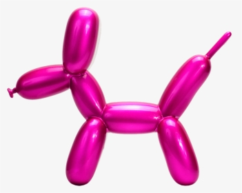 Pink Balloon Dog Transparent, HD Png Download, Transparent PNG