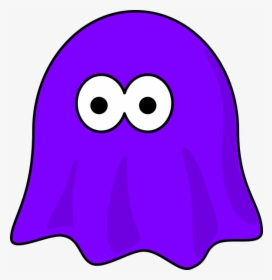 Pacman Ghost Purple, HD Png Download, Transparent PNG