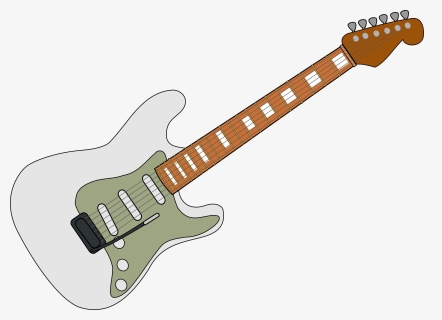 Fender, Electric Guitar, Guitar, Band - Fender Stratocaster Clipart, HD Png Download, Transparent PNG