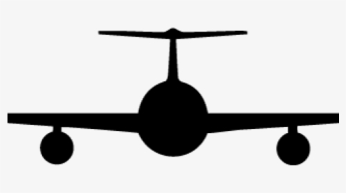 Aviation Clipart Front Airplane - Airplane Front Icon Png, Transparent Png, Transparent PNG
