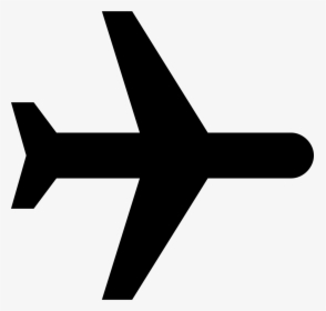 Plane Icon Svg - Black Airplane Symbol Copy Paste, HD Png Download, Transparent PNG