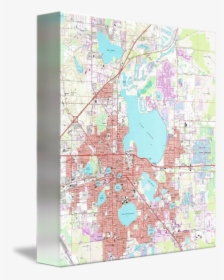 Transparent Florida Map Outline Png - Atlas, Png Download, Transparent PNG