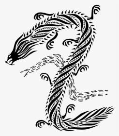 Chinese Dragon Clipart Drawn - Chinese Dragon Style Art, HD Png Download, Transparent PNG