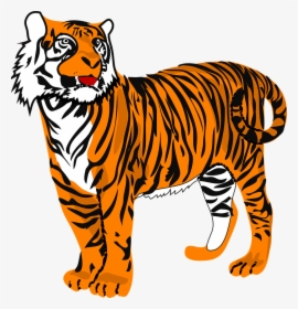 Transparent Katze Clipart - Animated Pictures Of Tiger, HD Png Download, Transparent PNG