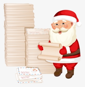 Santa Claus Letter Clipart, HD Png Download, Transparent PNG
