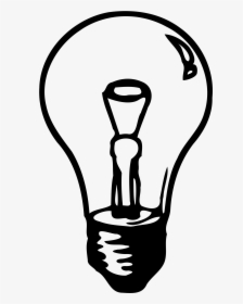 Light Bulb Clipart Png Picture Royalty Free Library - Incandescent Light Bulb Clipart, Transparent Png, Transparent PNG