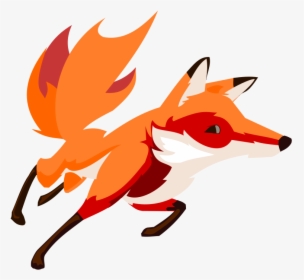 Fox Clipart Clipartfest - Running Fox Clipart, HD Png Download, Transparent PNG