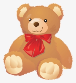 Transparent Free Bear Clipart - Teddy Bear Clipart, HD Png Download, Transparent PNG