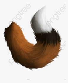 Fox Tail, Fox Clipart, Hand Painted, Tail Png Transparent - Fox Tail Png, Png Download, Transparent PNG