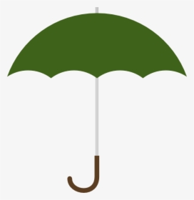 Clipart Green Umbrella, HD Png Download, Transparent PNG