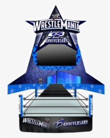 I Made A Wrestlemania 25 Arena - Wwe Stage Png, Transparent Png, Transparent PNG