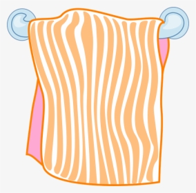 Orange Towel Clipart, HD Png Download, Transparent PNG