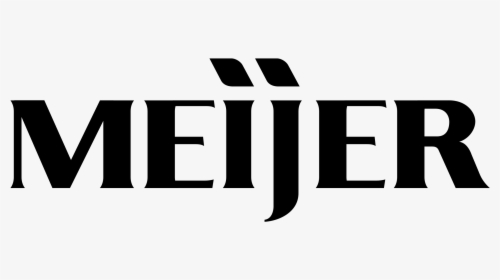 Meijer Logo Black And White, HD Png Download, Transparent PNG
