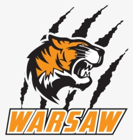 School Logo - Warsaw High School Tigers, HD Png Download, Transparent PNG