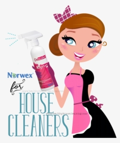 Norwex For House Cleaners - Cartoon Cleaning, HD Png Download, Transparent PNG
