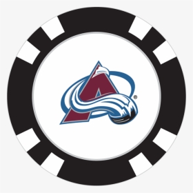 Colorado Avalanche Poker Chip Ball Marker - Transparent Cleveland Indians Logo, HD Png Download, Transparent PNG