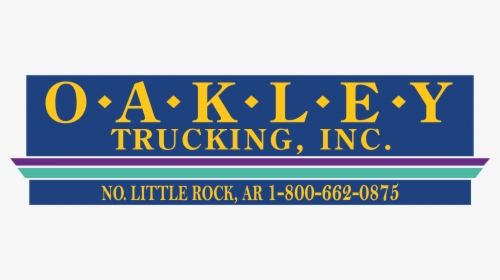 Oakley Trucking Logo - Oakley Trucking, HD Png Download, Transparent PNG
