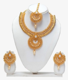 Necklace Png Image Download - Modern Gold Haar Design, Transparent Png, Transparent PNG