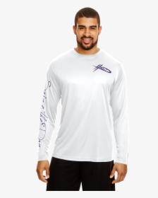 Sirena Purple Ink - Long Sleeve Dry Fit Shirt, HD Png Download, Transparent PNG