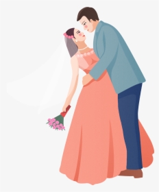 Married Couple Blossom Png And Psd - Illustration, Transparent Png, Transparent PNG