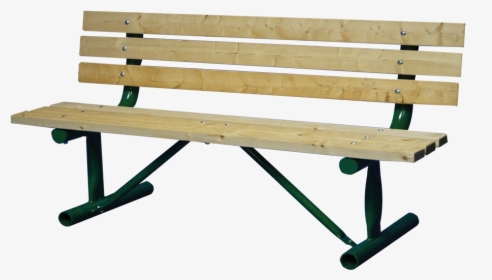 Portable Bench - Super Duty - Treated - Green - Park - Cartoon Park Bench, HD Png Download, Transparent PNG