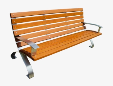 Commercial Recycled Plastic Park Bench Spb-107 Cover - Bench, HD Png Download, Transparent PNG