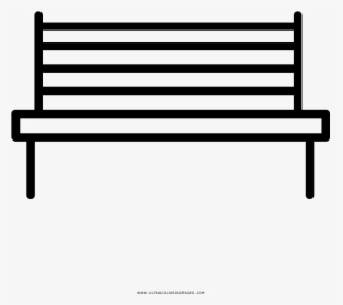 Park Bench Coloring Page - Gateway Of India Simple, HD Png Download, Transparent PNG