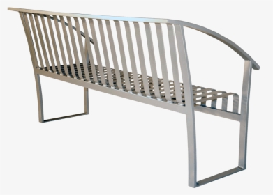 Turisno Park Bench All Metal Wishbone Site Furnishings - Bench, HD Png Download, Transparent PNG