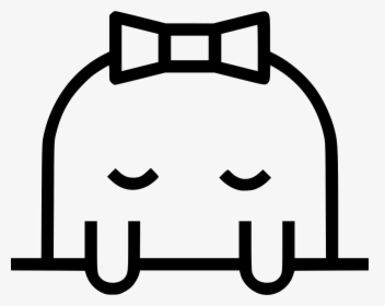 Mole Girly Bowtie Face - Icon, HD Png Download, Transparent PNG