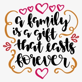 My Family Vinyl Cutting, Scrapbook Titles, Svg File, - My Family Scrapbook Fonts, HD Png Download, Transparent PNG