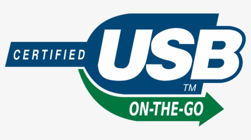 Usb Otg Logo - Usb On The Go Logo, HD Png Download, Transparent PNG