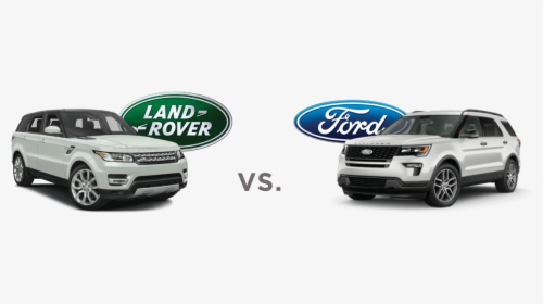 2018 Ford Explorer Vs Range Rover, HD Png Download, Transparent PNG