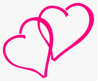 Pink Hearts Png - Transparent Pink Heart Clipart, Png Download, Transparent PNG