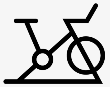 Spinning Exercise Bike Icon - Spinning Simbolo, HD Png Download, Transparent PNG