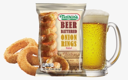 Nathan S Famous Products - Nathan's Beer Battered Onion Rings, HD Png Download, Transparent PNG