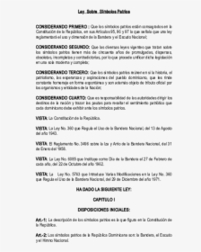Ley Sobre Simbolos Patrios De La Constitucion Dominicana, HD Png Download, Transparent PNG