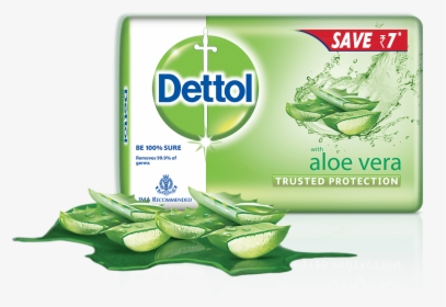Dettol Aloe Bar Soap - Dettol Aloe Vera Soap, HD Png Download, Transparent PNG