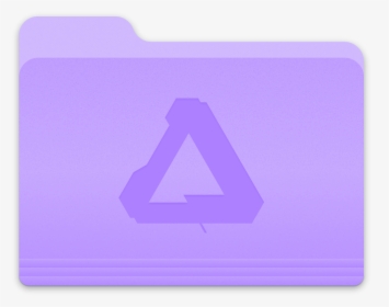 Purple Folder Icon Mac, HD Png Download, Transparent PNG