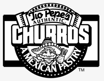Churros Logo Black And White - Churro, HD Png Download, Transparent PNG