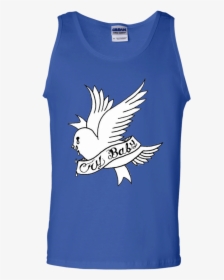 Lil Peep Tank Top Cry Baby Dove White - Shirt, HD Png Download, Transparent PNG
