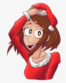Transparent Anime Christmas Png - Cartoon, Png Download, Transparent PNG