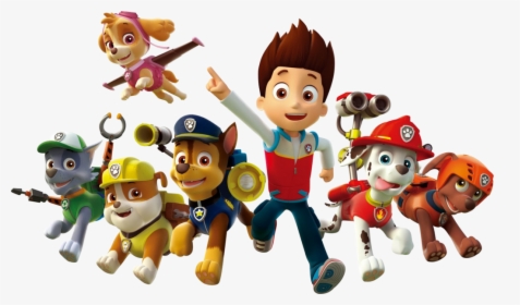 Paw Patrol All Character Png Kids - Paw Patrol Transparent, Png Download, Transparent PNG
