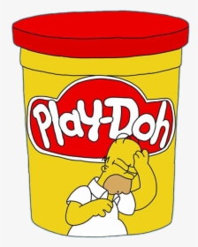 #play-doh #simpsons #homerosimpsons - Snack, HD Png Download, Transparent PNG