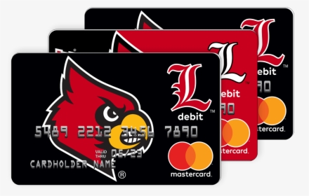 Louisville Cardinals Fancard Prepaid Mastercard Group - Louisville Cardinals, HD Png Download, Transparent PNG